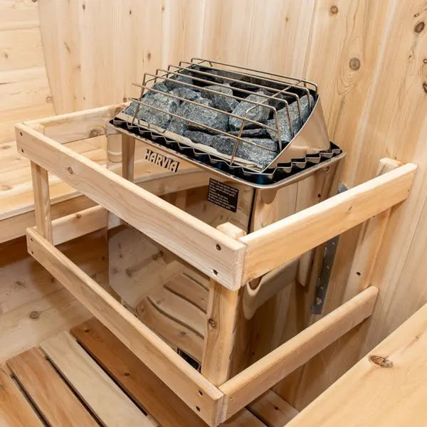 Dundalk Leisurecraft Sauna CT Tranquility Barrel 6-8 Person Sauna | CTC2345E Leisurecraft