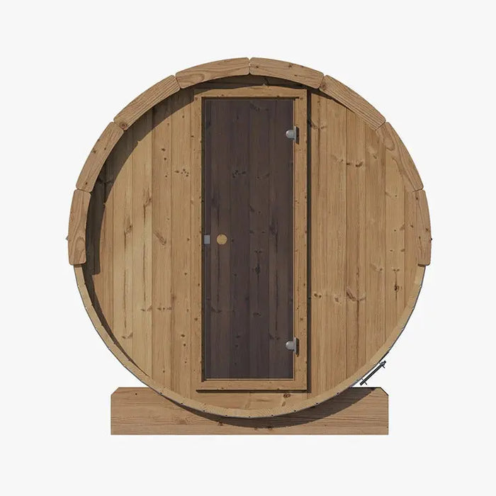 SaunaLife 4-Person E7 ERGO Series Barrel Sauna Saunalife