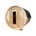 Dundalk Leisurecraft CT Harmony Barrel Cedar Traditional Steam 3-4 Person Sauna, Outdoor/Indoor | CTC22E Leisurecraft