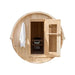 Dundalk Leisurecraft CT Harmony Barrel Cedar Traditional Steam 3-4 Person Sauna, Outdoor/Indoor | CTC22E Leisurecraft