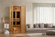 Dynamic Veneto 1-2 Person Low EMF FAR Infrared Sauna | DYN-6115-05 Golden Designs