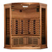 Maxxus 3-Person Corner Full Spectrum Near Zero EMF FAR Infrared Sauna | MX-M356-01-FS CED Golden Designs