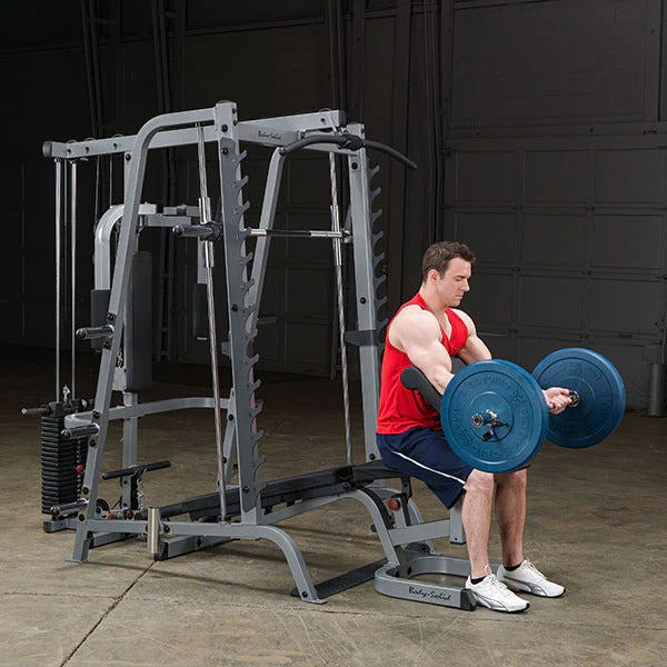 Body Solid Series 7 Smith Machine Home Gym - GS348BP4B Body Solid