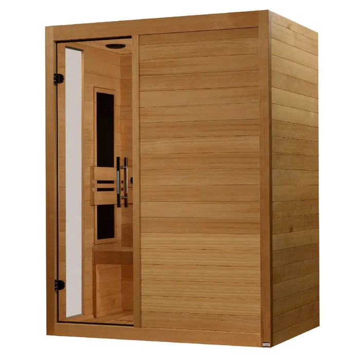 Dynamic Toscana Elite 3 Person Ultra Low EMF FAR Infrared Sauna DYN-6315-05 Elite Golden Designs