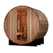 Golden Designs St. Moritz 2-4 Person Cedar Barrel Sauna & Harvia Traditional Electric Heater Kit | GDI-B002-01 Golden Designs
