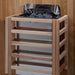 Golden Designs St. Moritz 2-4 Person Cedar Barrel Sauna & Harvia Traditional Electric Heater Kit | GDI-B002-01 Golden Designs