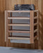 Golden Designs Arlberg 3 Person Outdoor Sauna & Harvia Traditional Electric Heater Kit | GDI-8103-01 Golden Designs