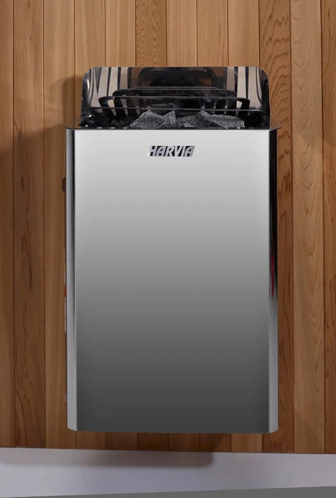 Golden Designs Kuusamo 6-Person Indoor Sauna & Harvia Traditional Electric Heater Kit | GDI-7206-01 Golden Designs