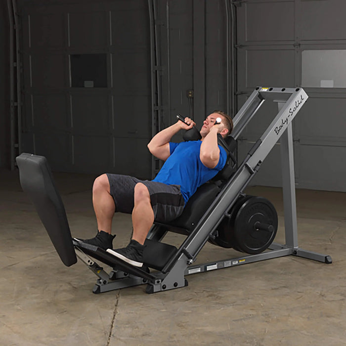 Body Solid GLPH1100B Leg Press and Hack Squat Machine Body Solid