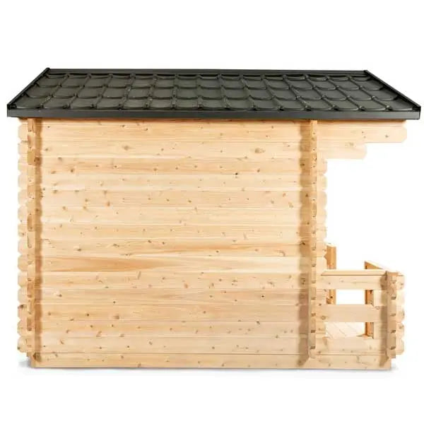Dundalk Leisurecraft Sauna CT Georgian 2-6 People Cabin Sauna with Porch | CTC88PE Leisurecraft