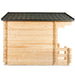 Dundalk Leisurecraft Sauna CT Georgian 2-6 People Cabin Sauna with Porch | CTC88PE Leisurecraft