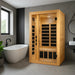 Dynamic Gracia 1-2-person Low EMF FAR Infrared Sauna | DYN-6119-01 Golden Designs