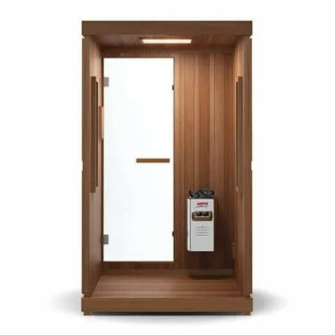 Finnmark FD-4 Trinity 2-Person Hybrid Indoor Infrared & Traditional Steam Sauna + Red Light Therapy | FD-KN004 Finnmark