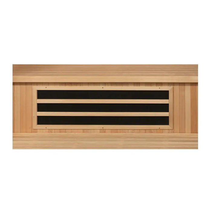 Dynamic Santiago 2-person Low EMF FAR Infrared Sauna | DYN-6209-01 Golden Designs