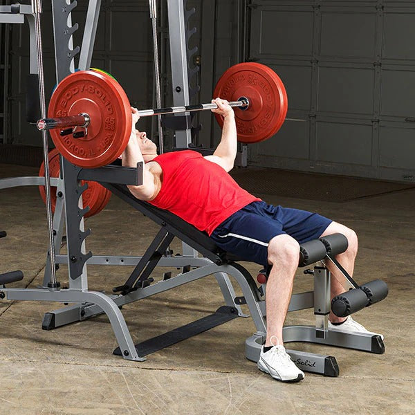 Body Solid Series 7 Smith Machine Home Gym - GS348BP4B Body Solid