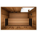 Finnmark FD-3 3-4-Person Full Spectrum Indoor Infrared Sauna + Red Light Therapy | FD-KN003 Finnmark