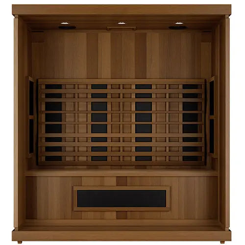 Finnmark FD-3 3-4-Person Full Spectrum Indoor Infrared Sauna + Red Light Therapy | FD-KN003 Finnmark