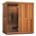 Finnmark FD-3 3-4-Person Full Spectrum Indoor Infrared Sauna + Red Light Therapy | FD-KN003 Finnmark