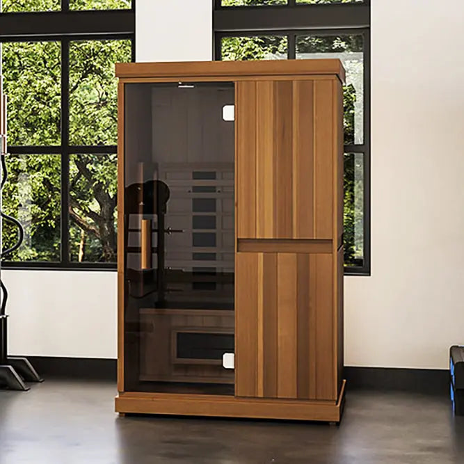Finnmark FD-2 2-Person Full Spectrum Indoor Infrared Sauna + Red Light Therapy | FD-KN002 Finnmark