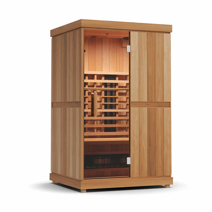 Finnmark FD-2 2-Person Full Spectrum Indoor Infrared Sauna + Red Light Therapy | FD-KN002 Finnmark