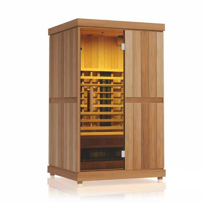 Finnmark FD-2 2-Person Full Spectrum Indoor Infrared Sauna + Red Light Therapy | FD-KN002 Finnmark
