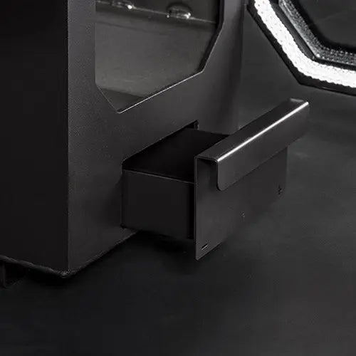 HUUM HIVE Flow Mini LS Wood-Burning Sauna Stove With Firebox Extension, 8.5kW HUUM
