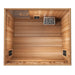 Finnmark FD-5 Trinity 4-Person Hybrid Indoor Infrared & Traditional Steam Sauna + Red Light Therapy | FD-KN005 Finnmark